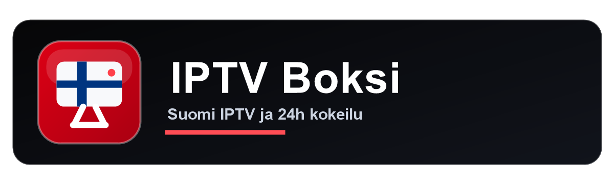 IPTV Boksi logo for Finnish IPTV service